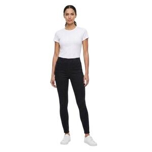 SPANX Women's Black Jean-ish Ankle Legging Pants Style 20018R